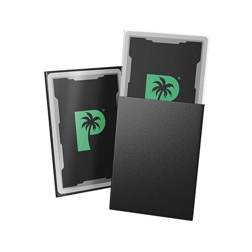 Palms Off Gaming Palms Off Standard 100pc Blackout Deck Sleeves - Black Matte