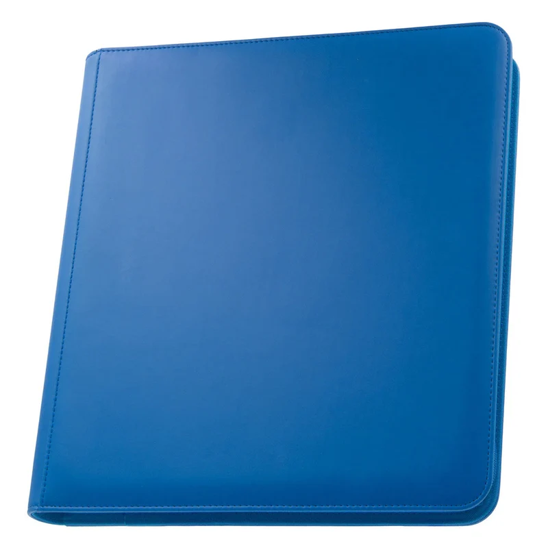 Palms Off Gaming STEALTH 12 Pocket Zip Trading Card Binder - Blue