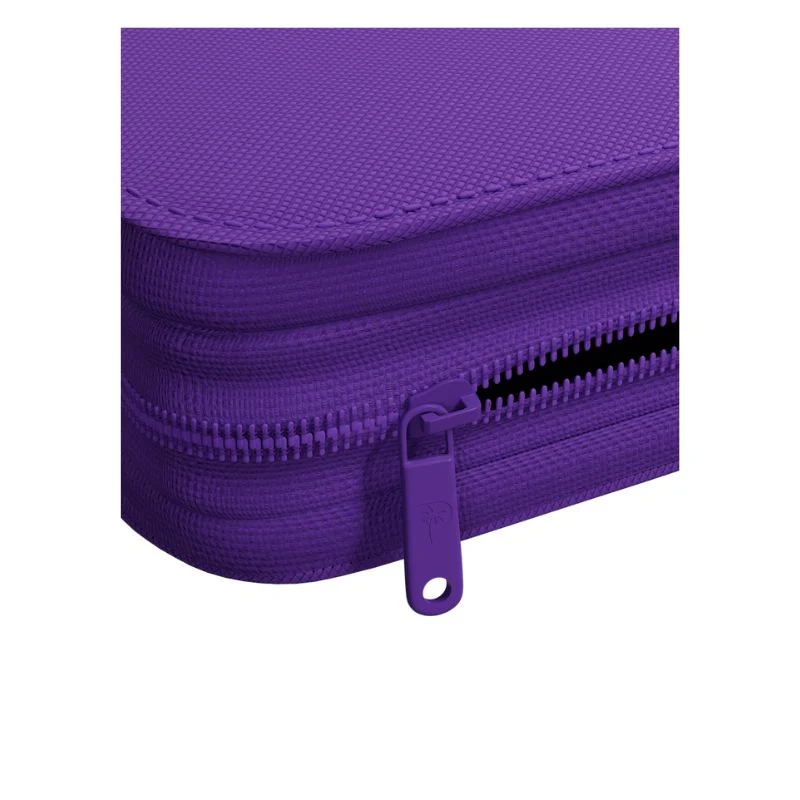 Palms Off Gaming Collector's Series 4 Pocket Zip Trading Card Binder - Purple
