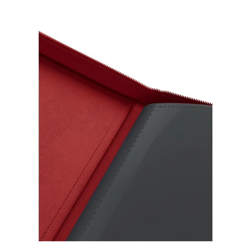 Palms Off Gaming Collector's Series 12 Pocket Zip Trading Card Binder - Red