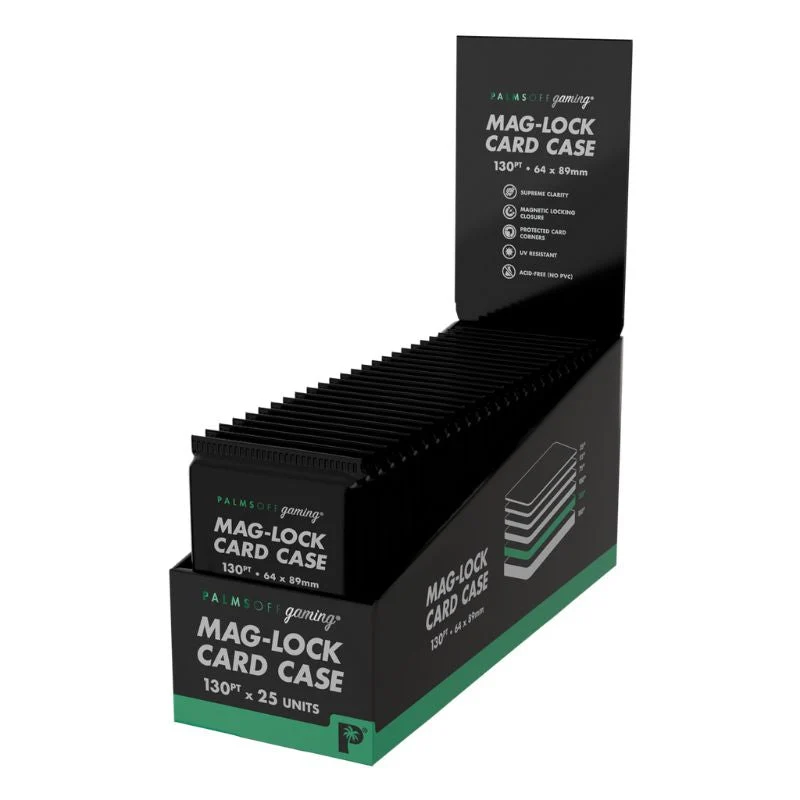 Palms Off Gaming 130pt Mag-Lock Card Case