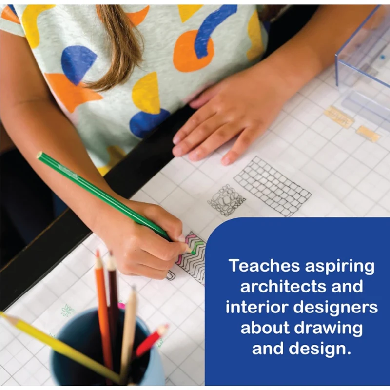 Mindware 75pc Art-Chitect Architecture Design Kit