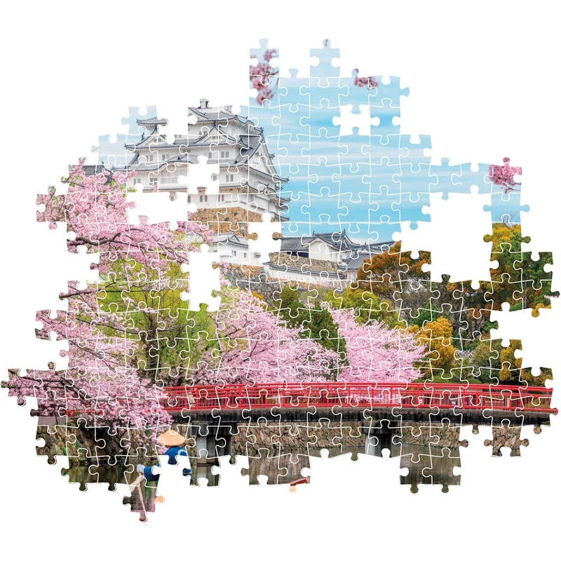 Clementoni 1000-Pieces Himeji Castle In Spring Puzzle