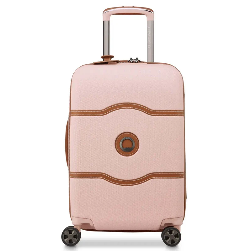 Delsey Chatelet Air 2.0 - 55 cm 4-Wheel Cabin Suitcase - Pink
