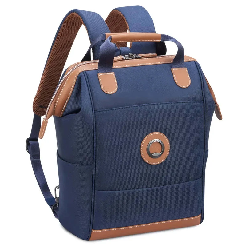 Delsey Chatelet Air 2.0 Navy Blue 14" Laptop Tote Backpack