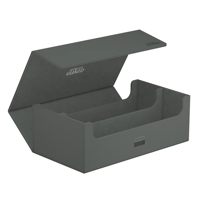 Ultimate Guard Arkhive Flip Case 800+ Standard Size XenoSkin Monocolour Grey Deck Box