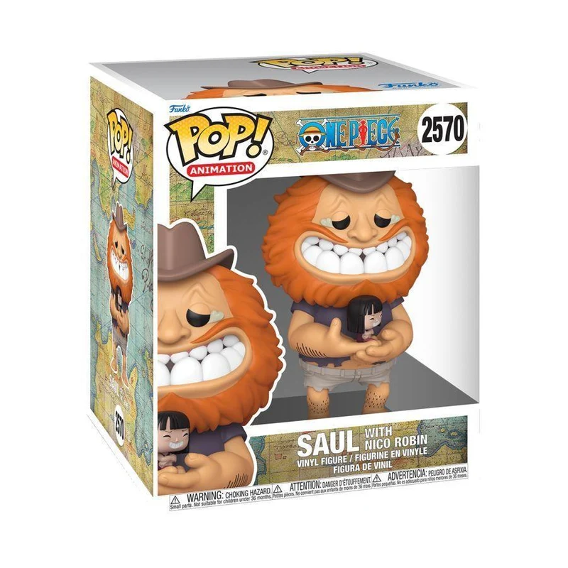 One Piece – Saul with Nico Robin 6" Pop! Vinyl