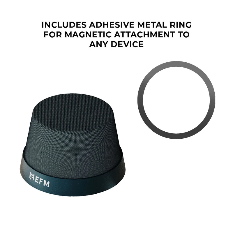 EFM Cloudbreak Mag Bluetooth Speaker - Teal, Pack Mag (Single)