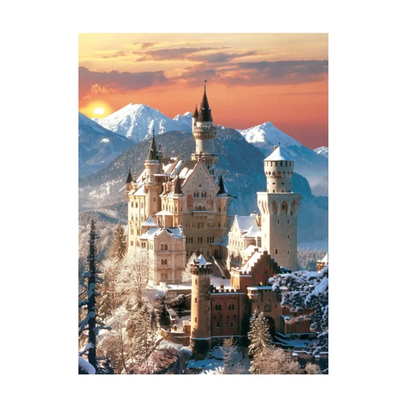 Clementoni Neuschwanstein 1500 Piece Jigsaw Puzzle Set