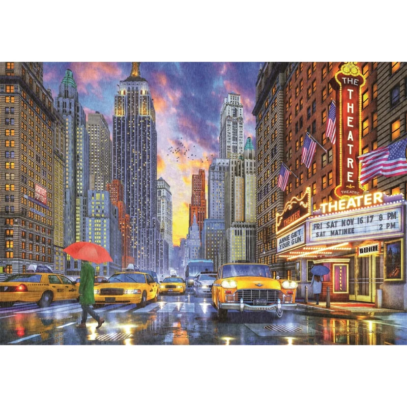 Clementoni Rainy Manhattan 2000 Piece Jigsaw Puzzle