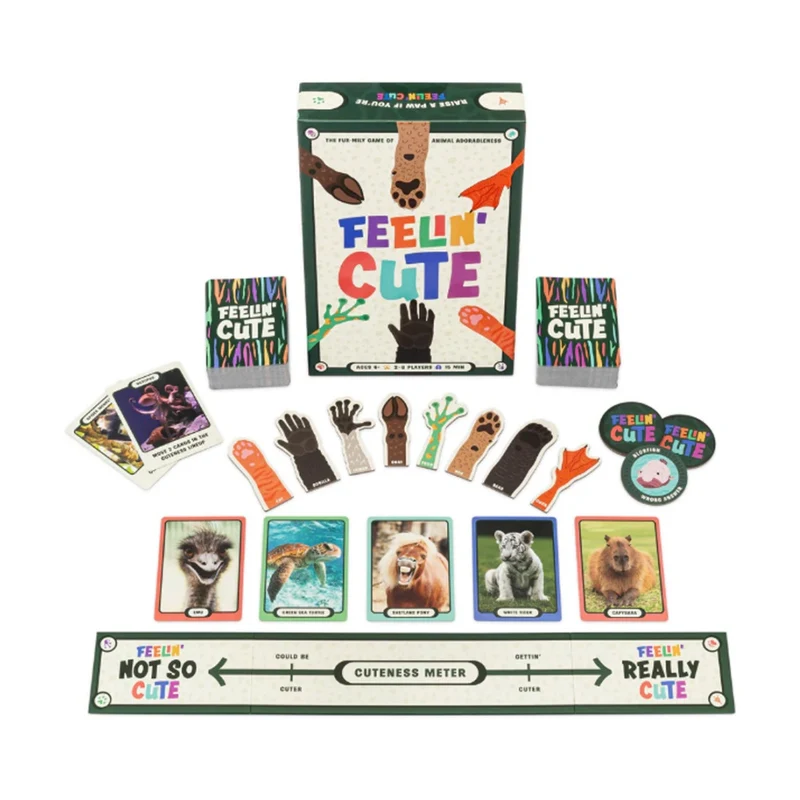 Hootenanny Feelin Cute Fur-Mily Animal Adorableness Game
