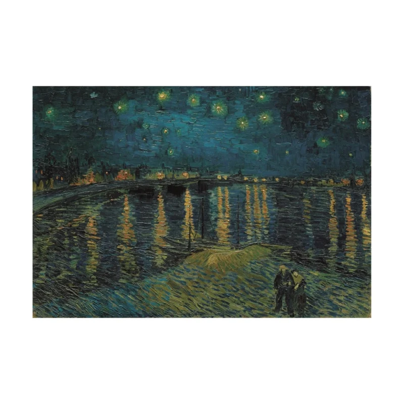 Clementoni Museum Collection Starry Night On The Rhône 1000 Piece Puzzle Set
