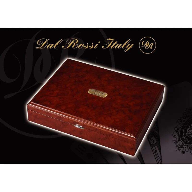 Dal Rossi Mahjong Set 29cm Deluxe Wooden Case Classic Strategy Game