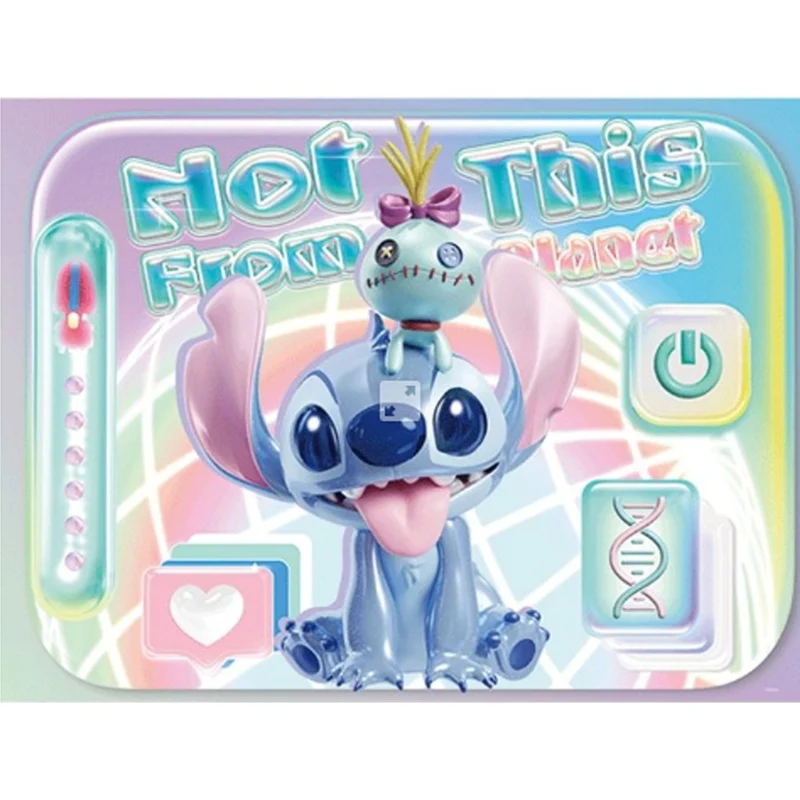 Prime3D 500pc Lenticular Disney Stitch Jigsaw Puzzle