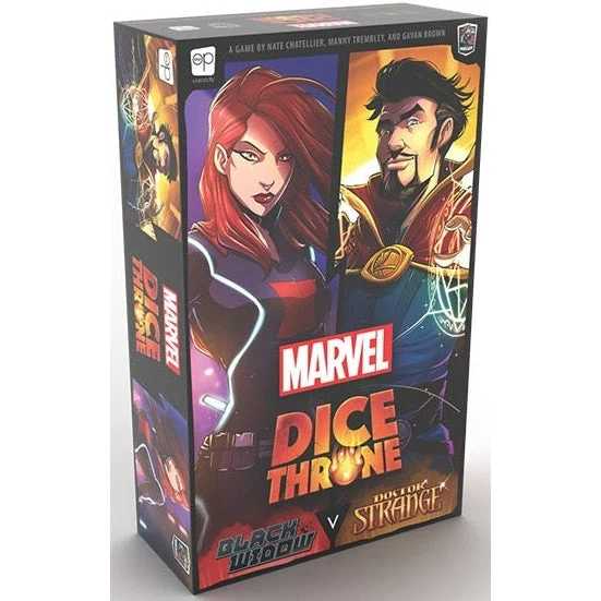 Roxley Dice Throne Marvel 2 Hero Box 2 Black Widow and Doctor Strange Game