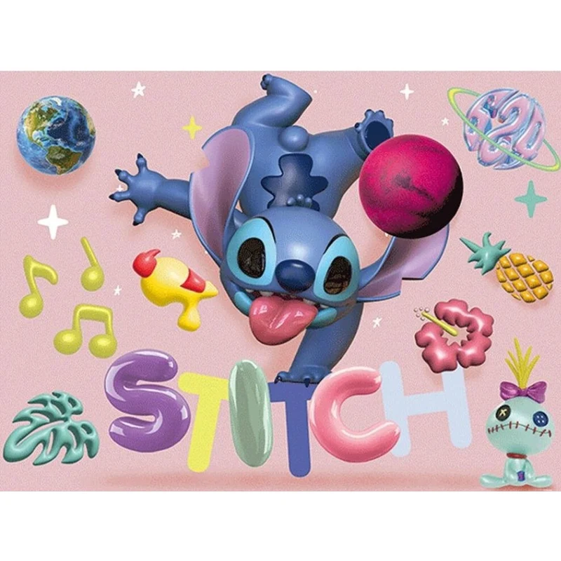 Prime3D 500pc Jigsaw Puzzle Lenticular 3D Effect Disney Stitch