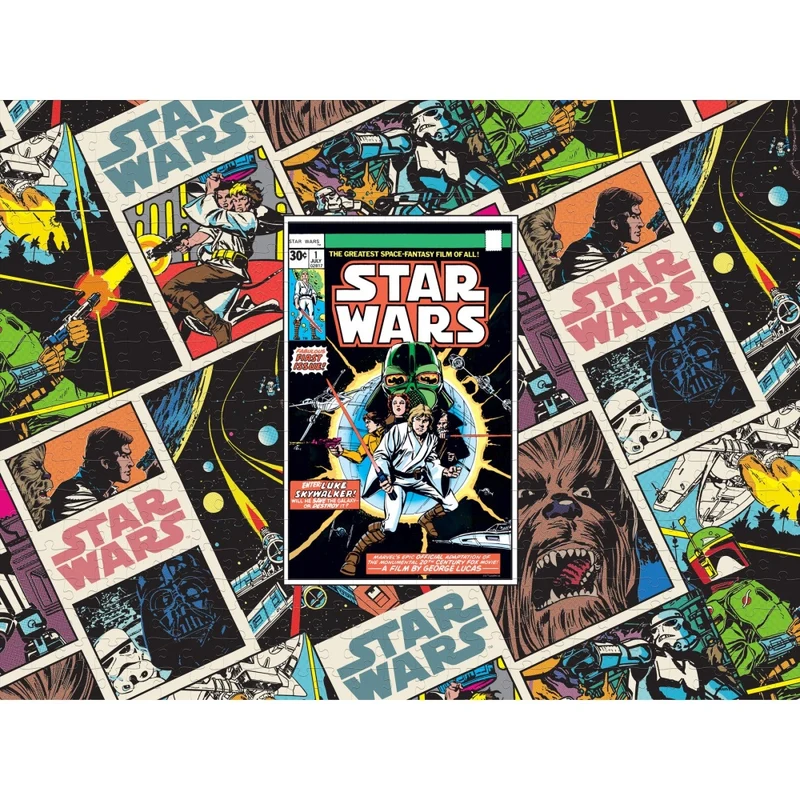 Prime3D 416pc Lenticular Marvel Star Wars Comic Book Jigsaw Puzzle