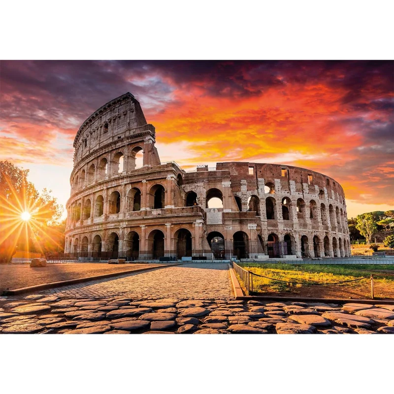 1000pc Roman Sunset Jigsaw Puzzle