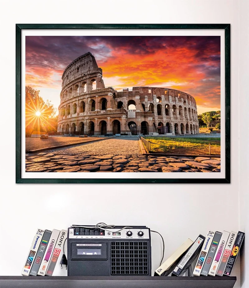1000pc Roman Sunset Jigsaw Puzzle