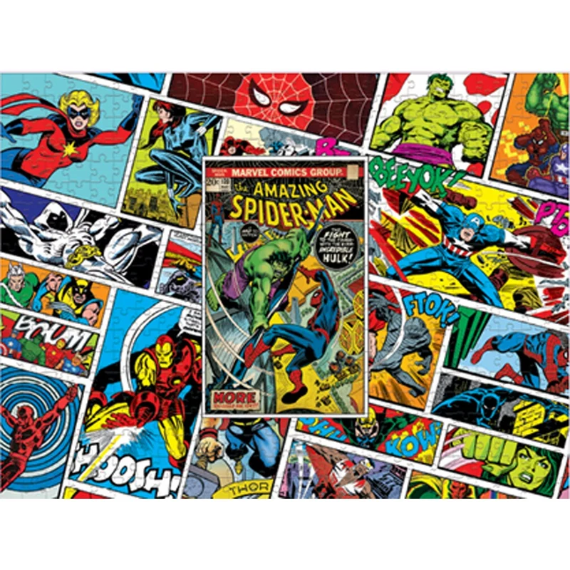 Prime3D 416pc Lenticular Marvel Comic Book The Amazing Spiderman Jigsaw