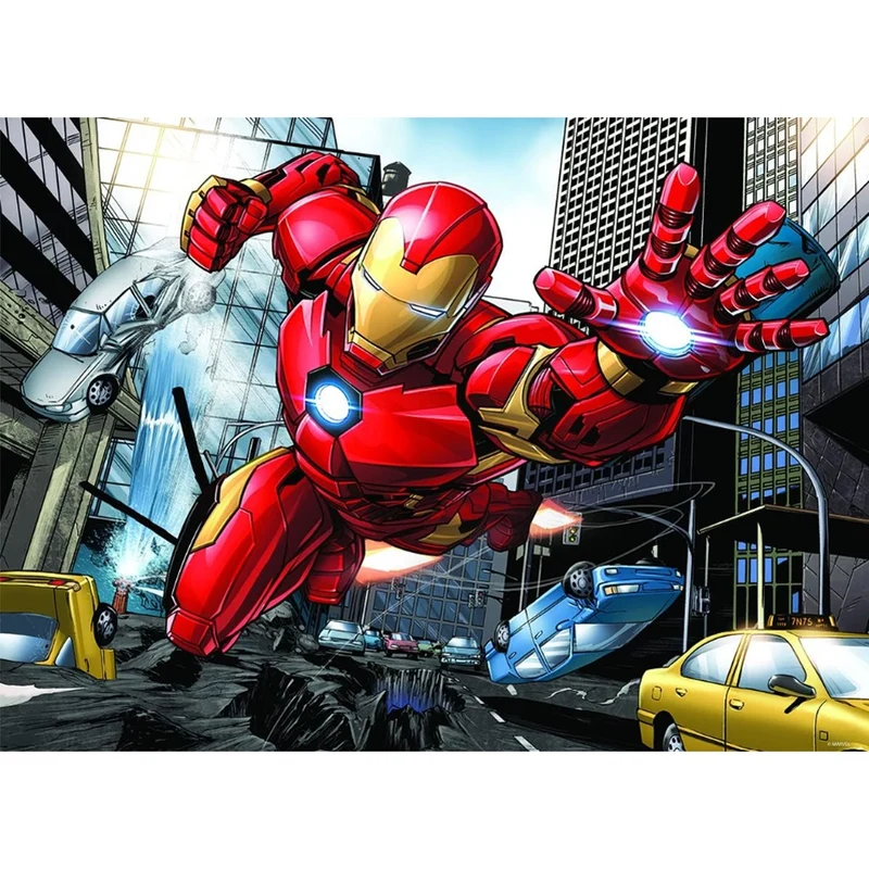 Prime3D 500pc Lenticular Marvel Iron Man Jigsaw Puzzle 3D Effect