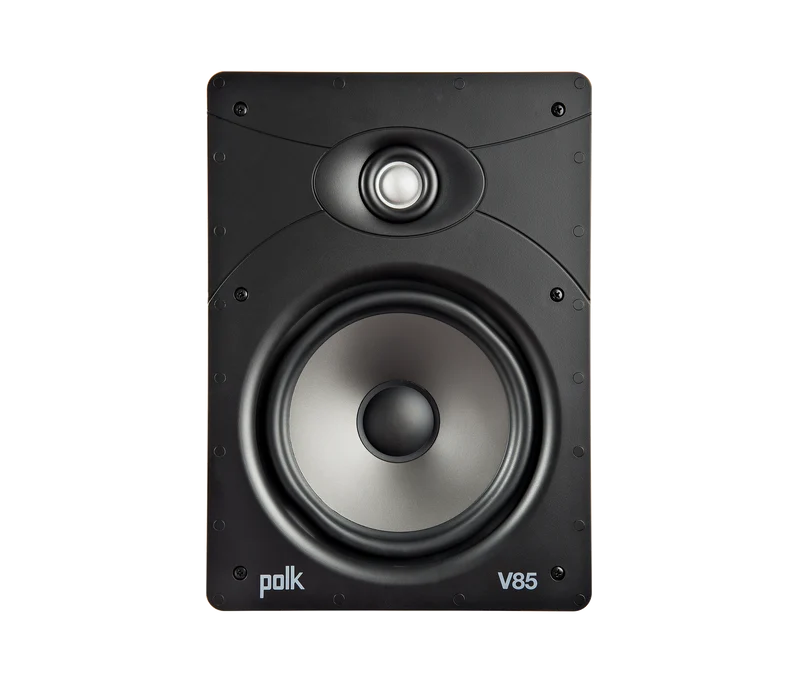 Polk Audio V85 Vanishing In-Wall Speaker with 8" Driver White