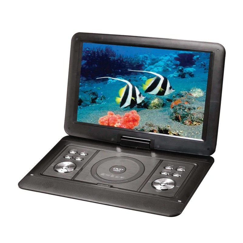 Lenoxx 15.4" Swivel Portable DVD Player and Screen (Rechargeable)