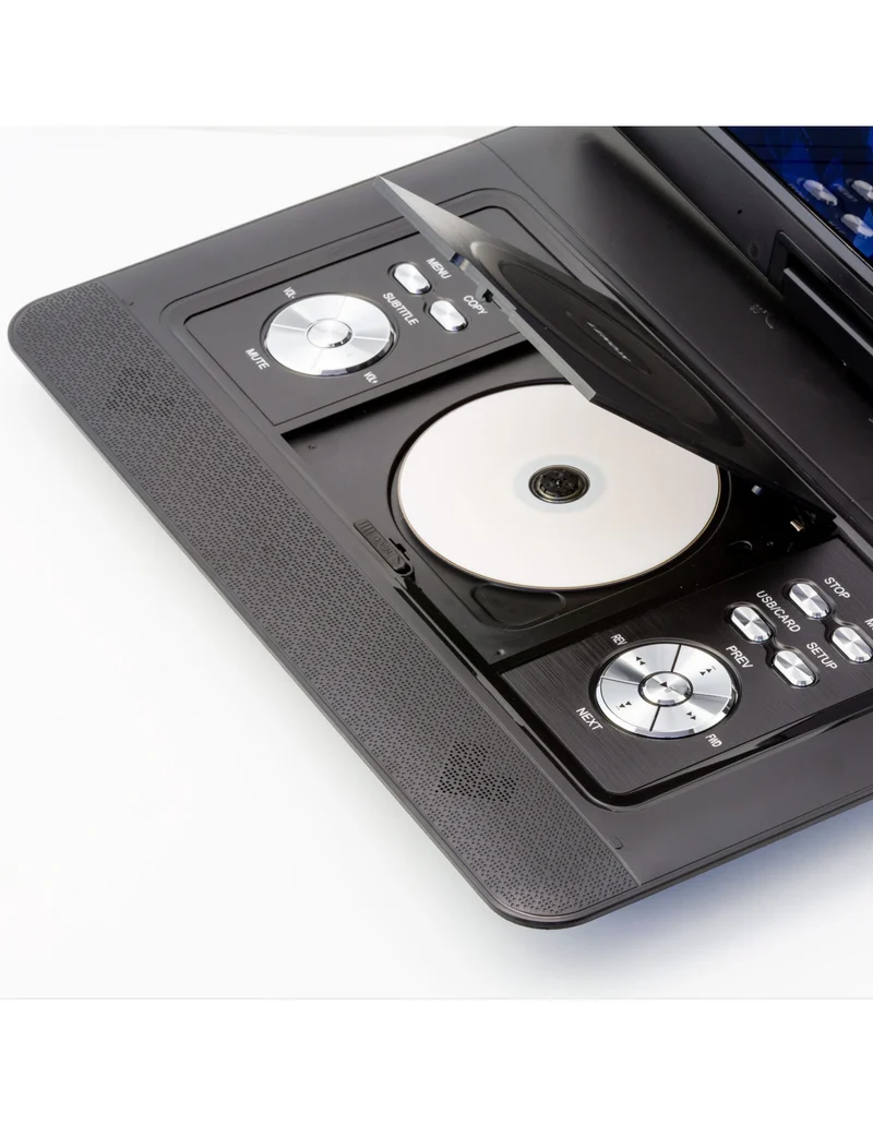 Lenoxx 15.4" Swivel Portable DVD Player and Screen (Rechargeable)