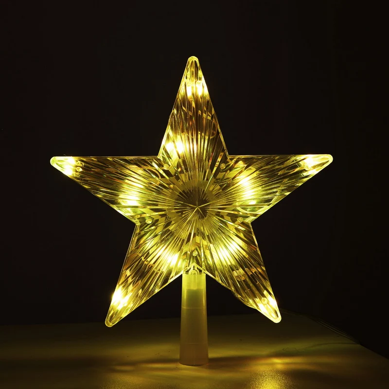 Jingle Jollys Christmas Tree Topper Star RGB LED Xmas Decor 80 Modes APP Control