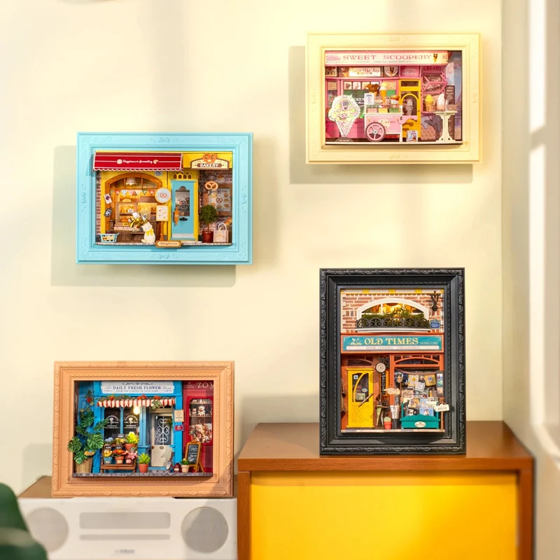 DIY Framed Sweet Scoopery Ice Cream