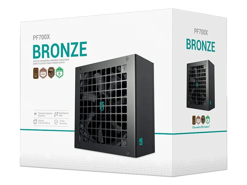 Deepcool Gamer Storm PF700X 700W 80+ Bronze Power Supply - Black