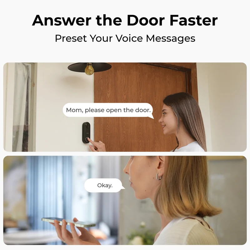 Reolink 5MP Wi-Fi Video Doorbell Camera
