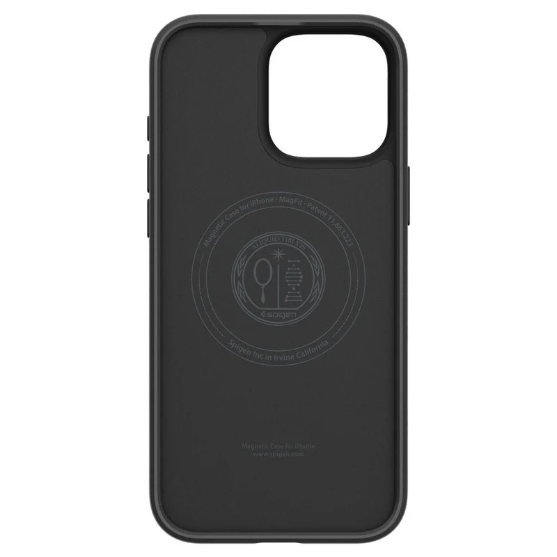 Spigen Apple iPhone 16 Pro Liquid Air T Camera Control Button Cover (MagFit) Case - Black