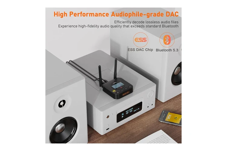 1Mii B06-Pro+ Bluetooth 5.0 Audio Receiver