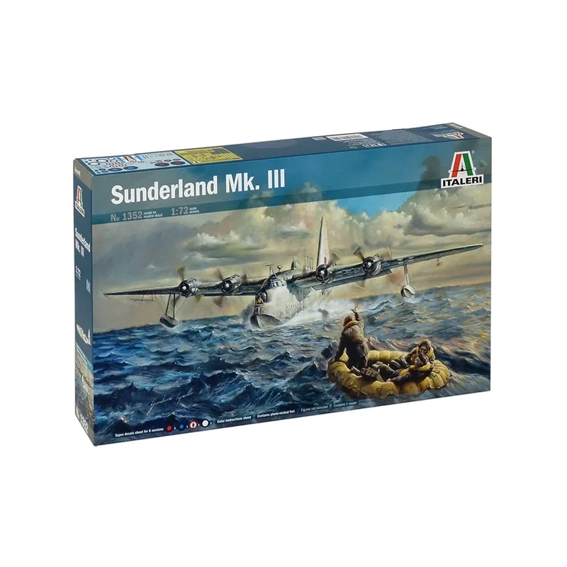 Italeri 1/72 Sunderland Mk.III Bomber Model Kit