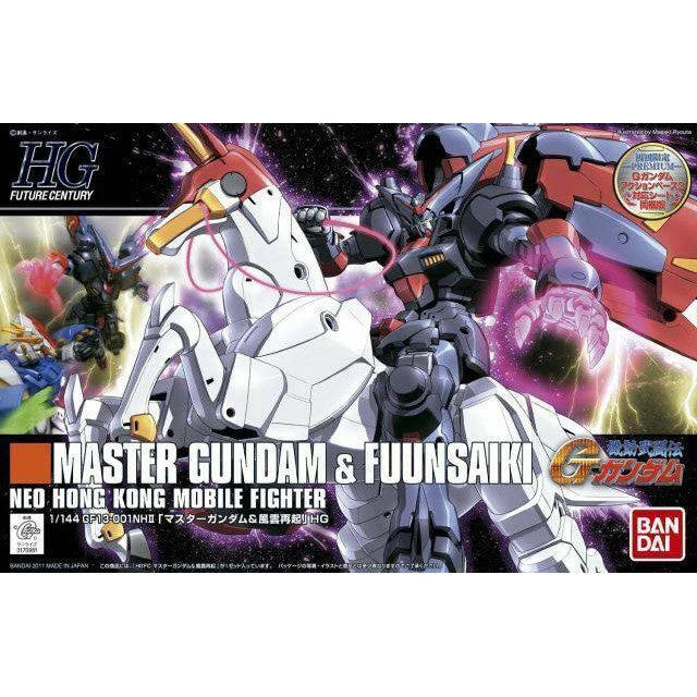 Bandai Hgfc 1/144 Master Gundam And Fuunsaiki