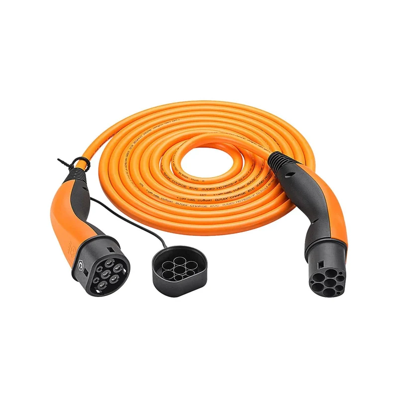 LAPP EV Helix Charge Cable Type 2 (11kW) - 5m - Orange