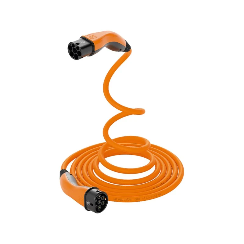 LAPP EV Helix Charge Cable Type 2 (11kW) - 5m - Orange