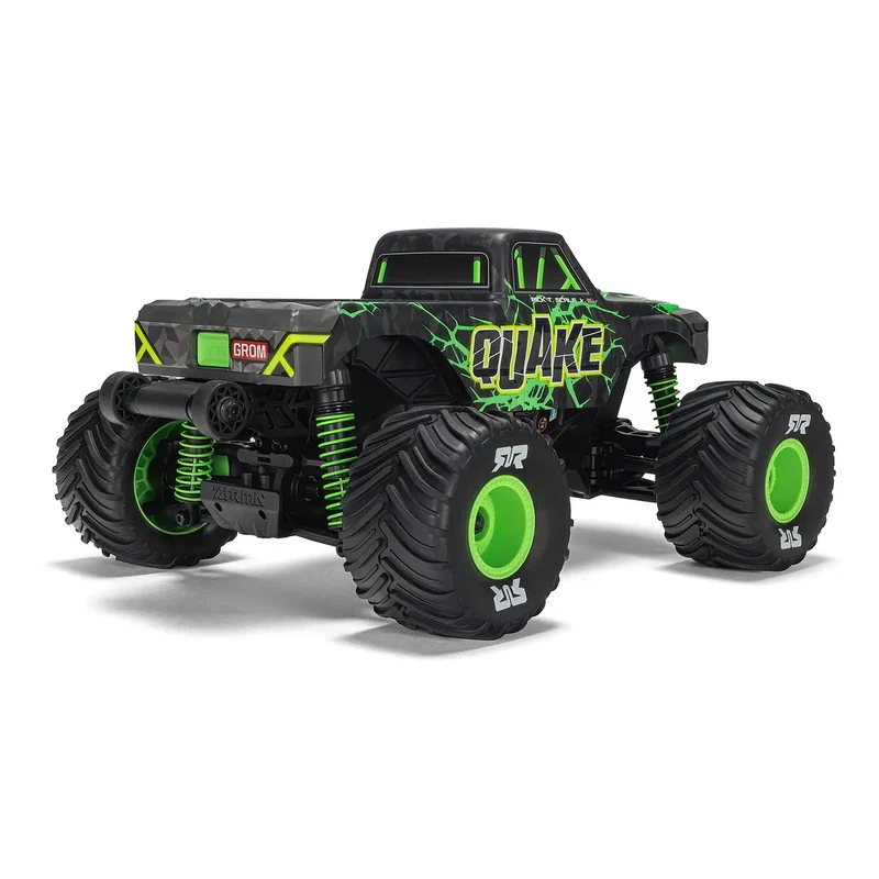 ARRMA Quake Grom RC Monster Truck Electric 4WD 1/16 Scale RTR (Green)