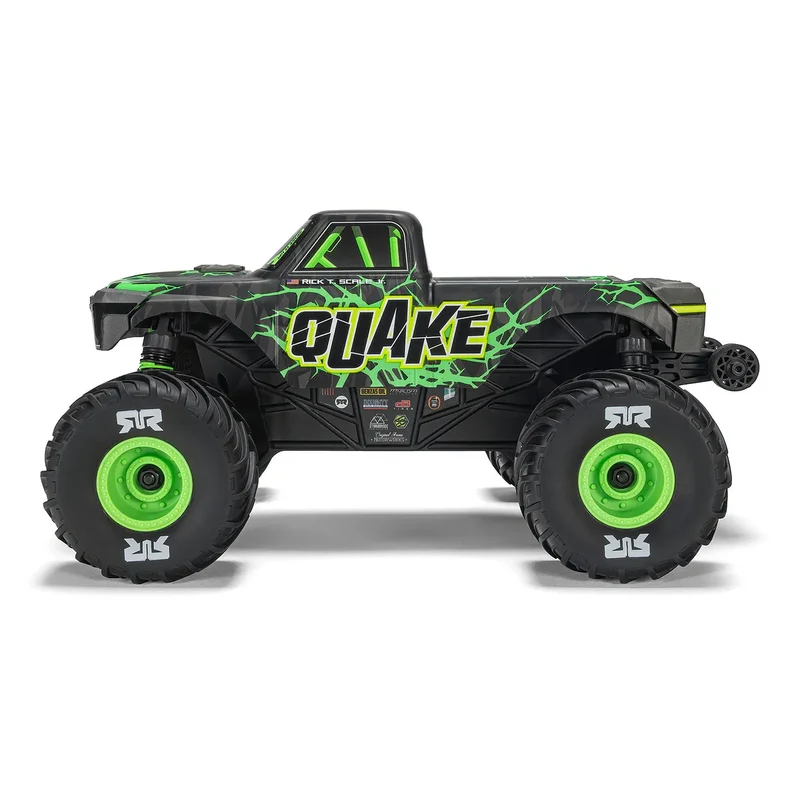 ARRMA Quake Grom RC Monster Truck Electric 4WD 1/16 Scale RTR (Green)