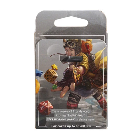 Arcane Tinmen Dragon Shield Board Game Sleeves - Clear Non-Glare - Common Standard 63x88mm 100ct