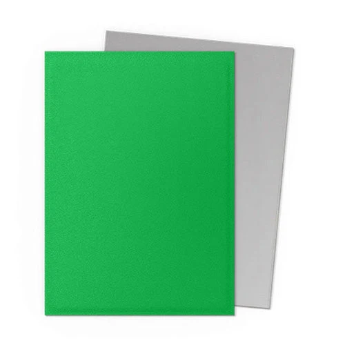 Arcane Tinmen Dragon Shield Standard 100ct Dual Matte Apple Green/Silver Sleeves 63x88mm