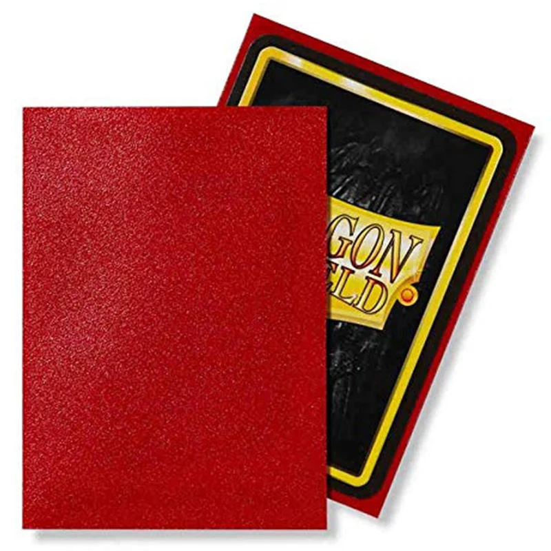 Arcane Tinmen Dragon Shield Standard 100ct Matte Ruby Red Sleeves 63x88mm