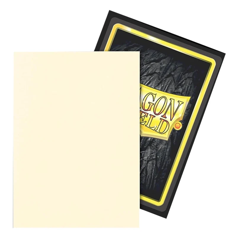 Arcane Tinmen Dragon Shield Standard 100ct Dual Matte Valor Ivory Sleeves 63x88mm