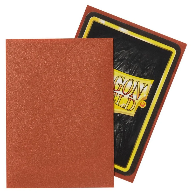 Arcane Tinmen Dragon Shield Standard 100ct Matte Copper Sleeves 63x88mm