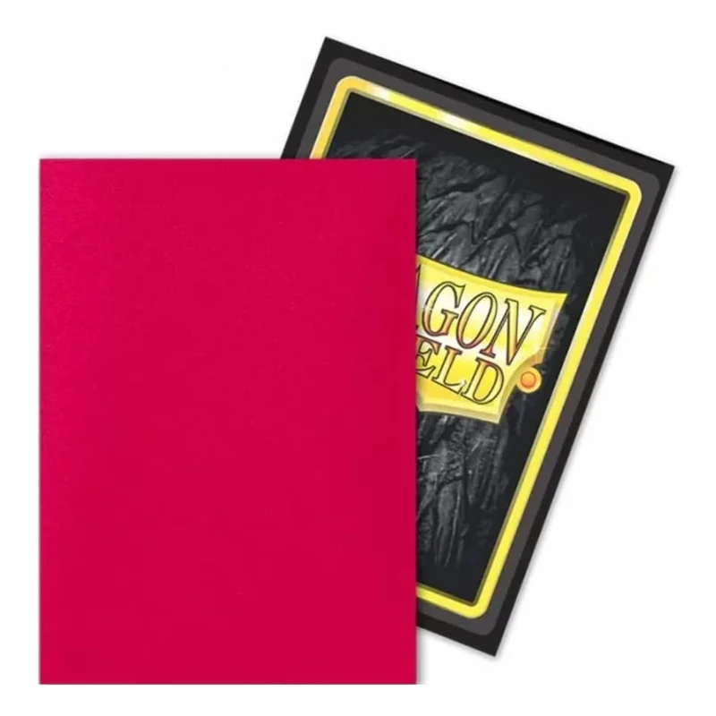 Arcane Tinmen Dragon Shield Standard 100ct Dual Matte Fury Hot Pink Sleeves 63x88mm