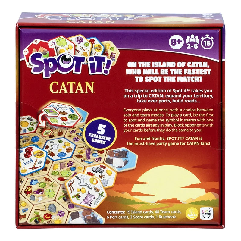 Zygomatic Spot It Catan