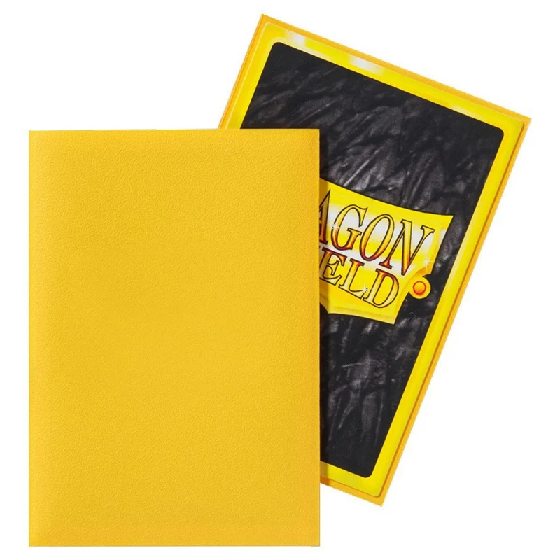 Arcane Tinmen Dragon Shield Japanese 60ct Matte Yellow Sleeves 59x86mm