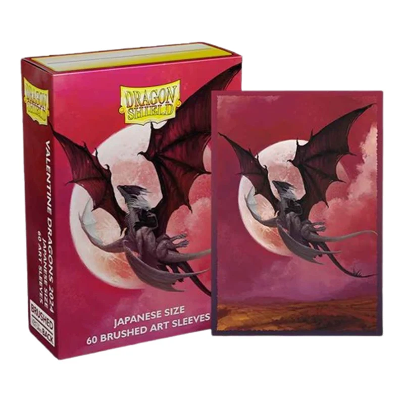Arcane Tinmen Dragon Shield Japanese 60ct Valentine 2024 Art Sleeves 59x86mm