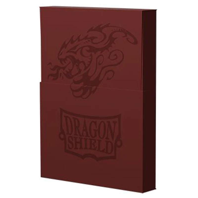 Arcane Tinmen Dragon Shield Cube Shell Deck Box Blood Red